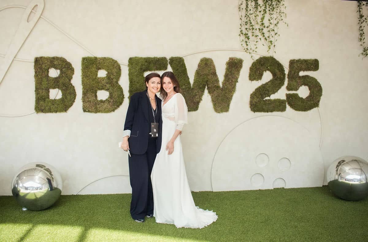 Bbfw2025 elsa gary robe de mariee rencontre stand barcelone