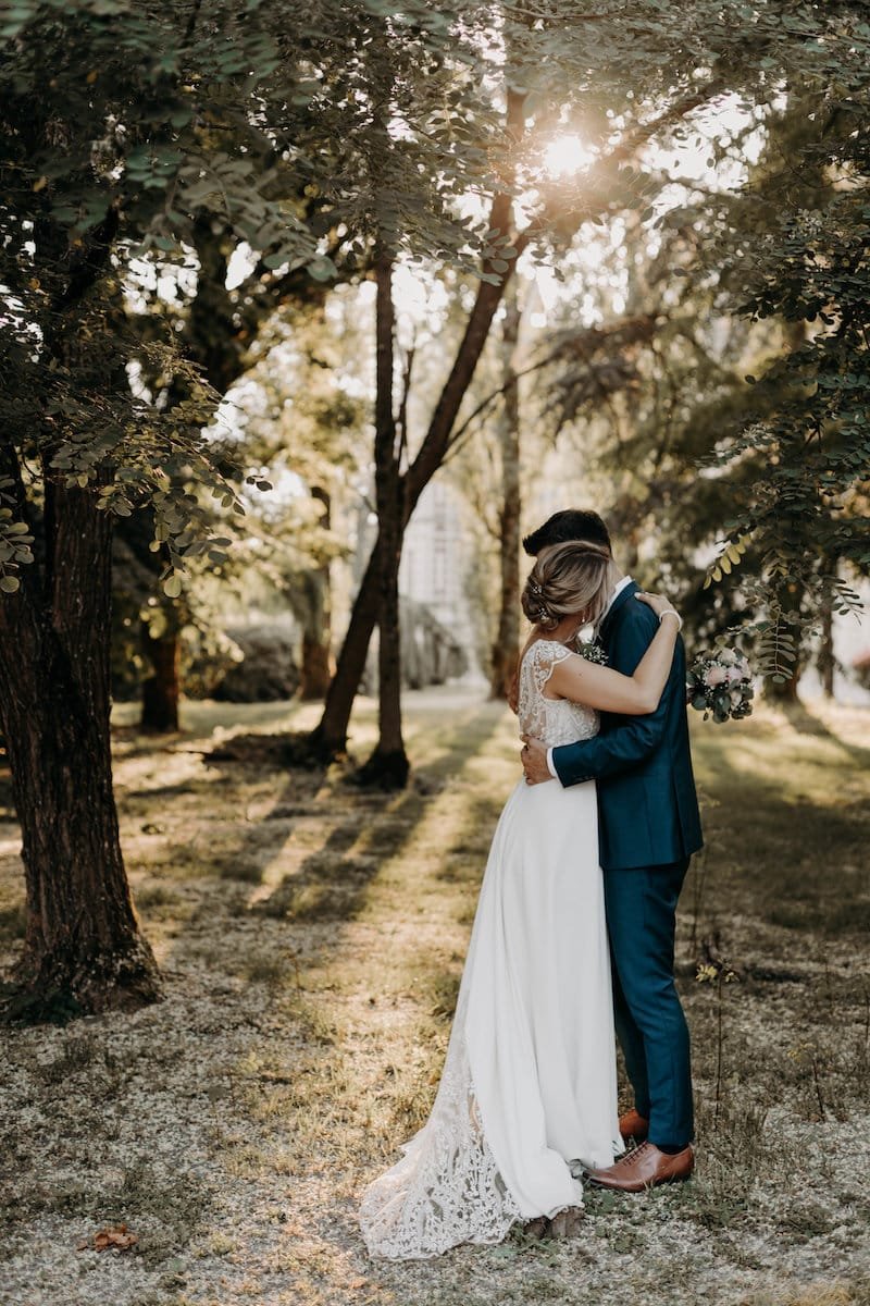 La brune et le barbu belfort couple foret mariage